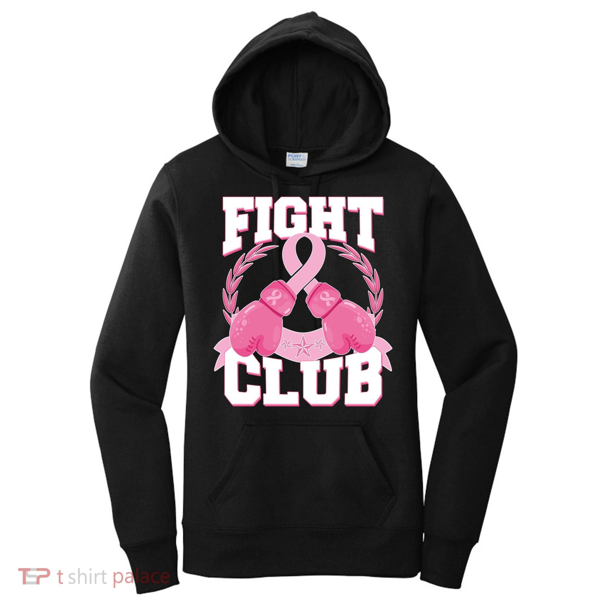 Fight Club Breast Cancer Awareness Warrior Women's Hoodie