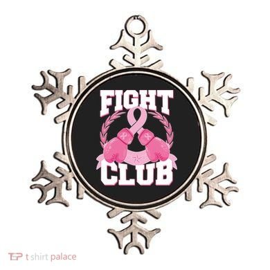 Fight Club Breast Cancer Awareness Warrior Ornament