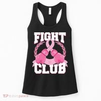 Fight Club Breast Cancer Awareness Warrior Women's Tank Top thumb 0