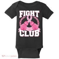 Fight Club Breast Cancer Awareness Warrior Baby Bodysuit thumb 0