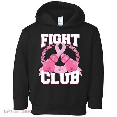 Fight Club Breast Cancer Awareness Warrior Toddler Hoodie