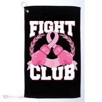 Fight Club Breast Cancer Awareness Warrior Golf Towel thumb 0