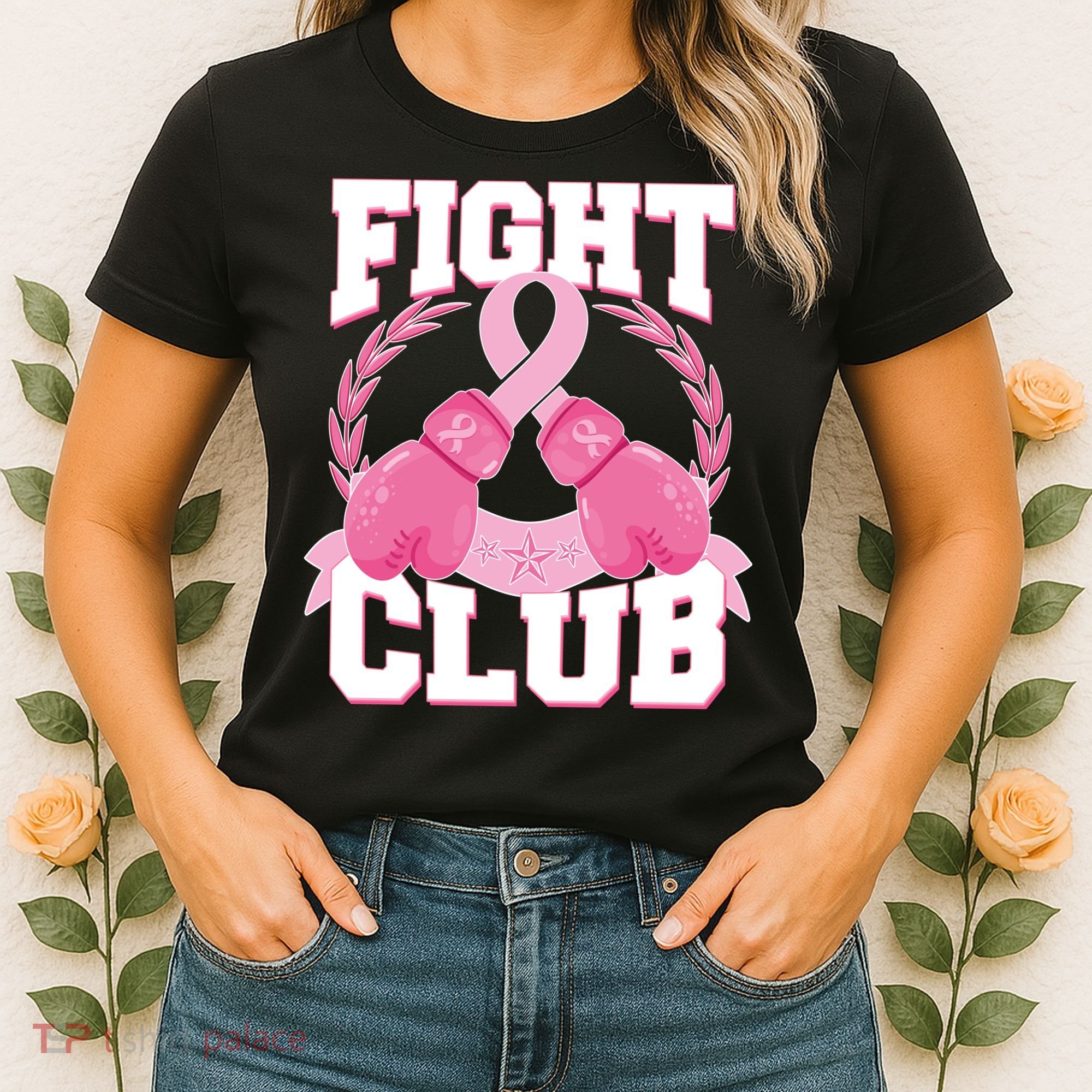 Fight Club Breast Cancer Awareness Warrior Women's T-Shirt