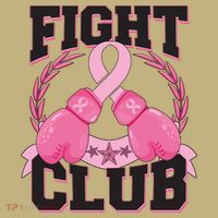 Fight Club Breast Cancer Awareness Warrior Long Sleeve Shirt thumb 2