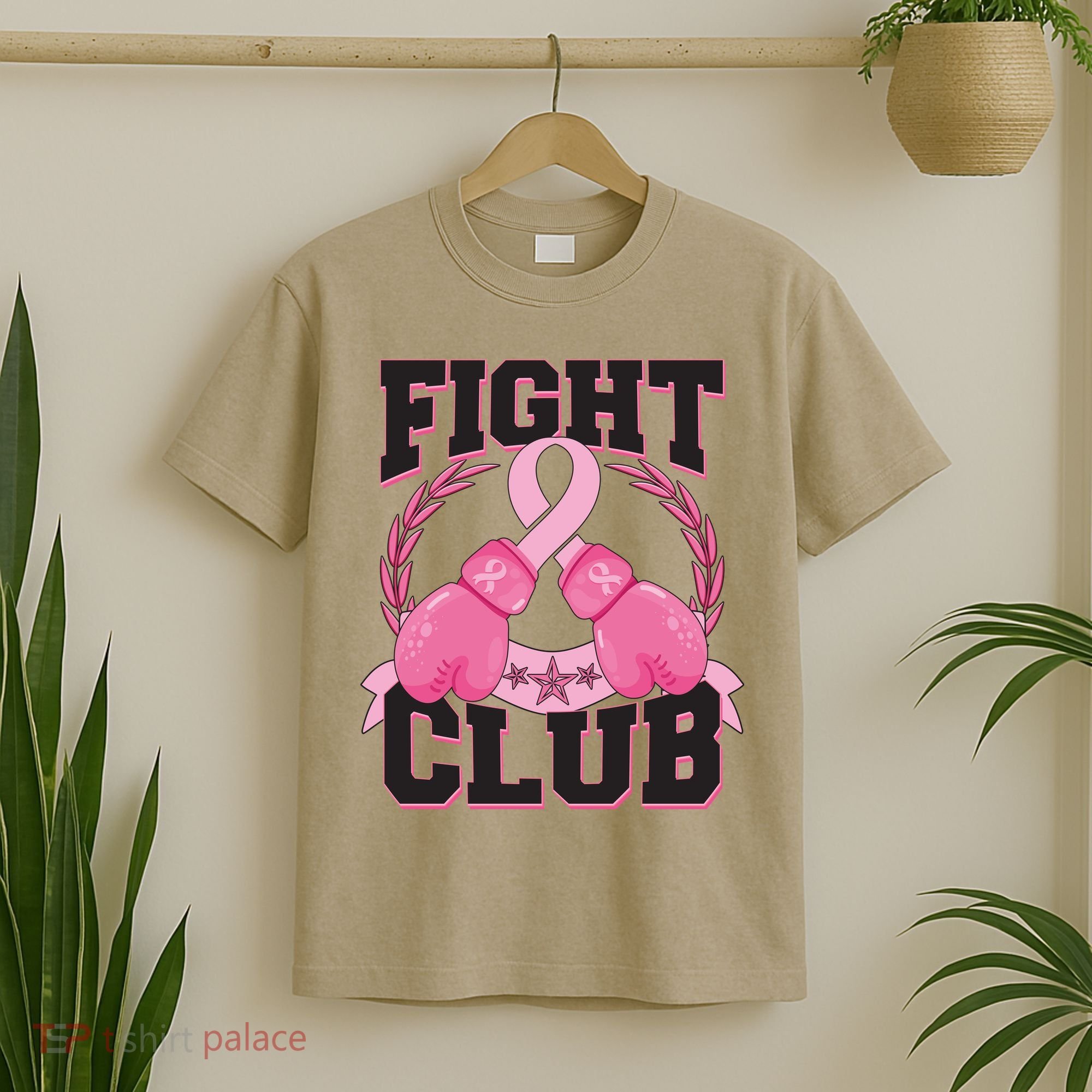 Fight Club Breast Cancer Awareness Warrior T-Shirt