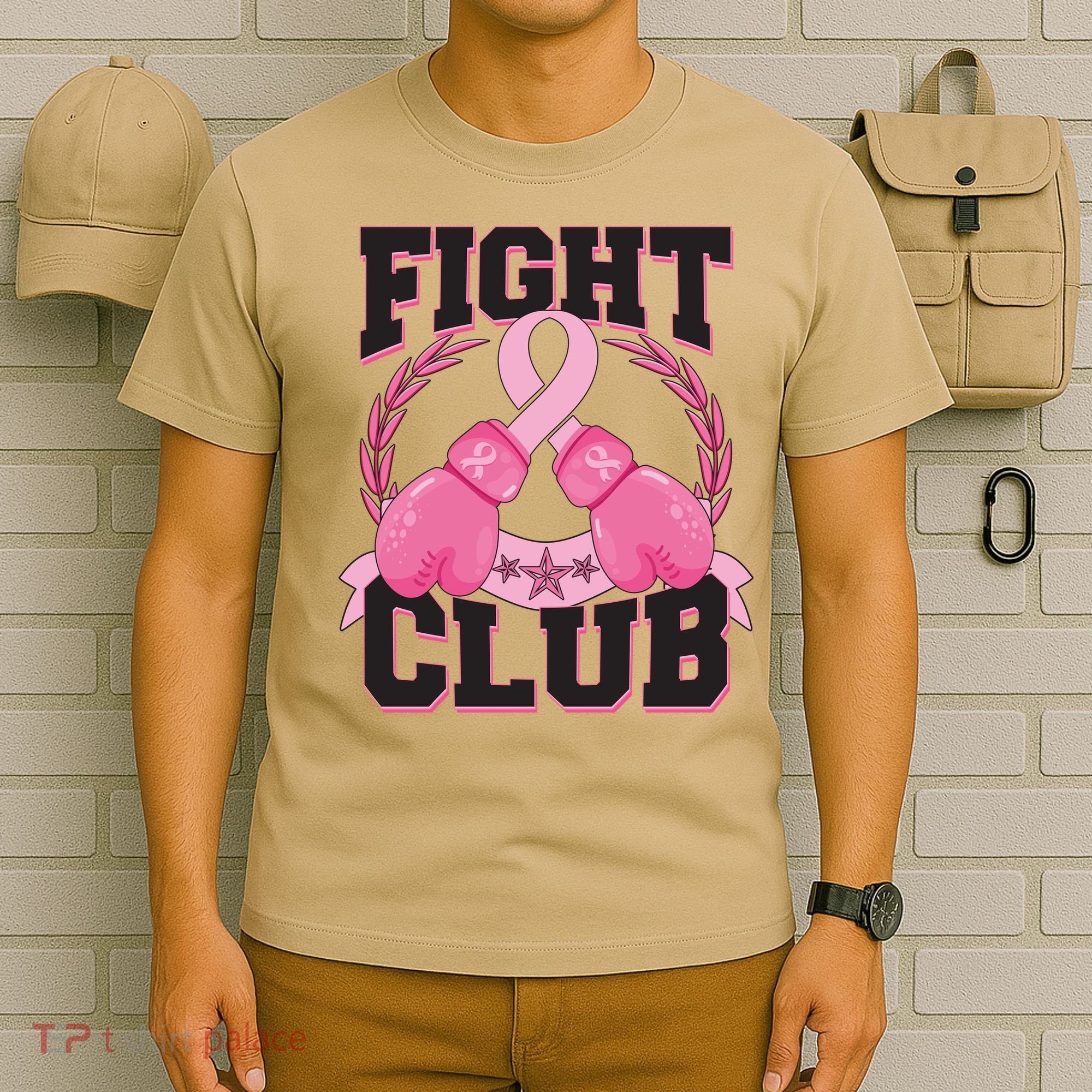 Fight Club Breast Cancer Awareness Warrior T-Shirt