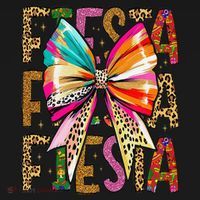 Fiesta Coquette Bow Cinco De Mayo Mexican Fiesta Women Girl Women's Hoodie thumb 2