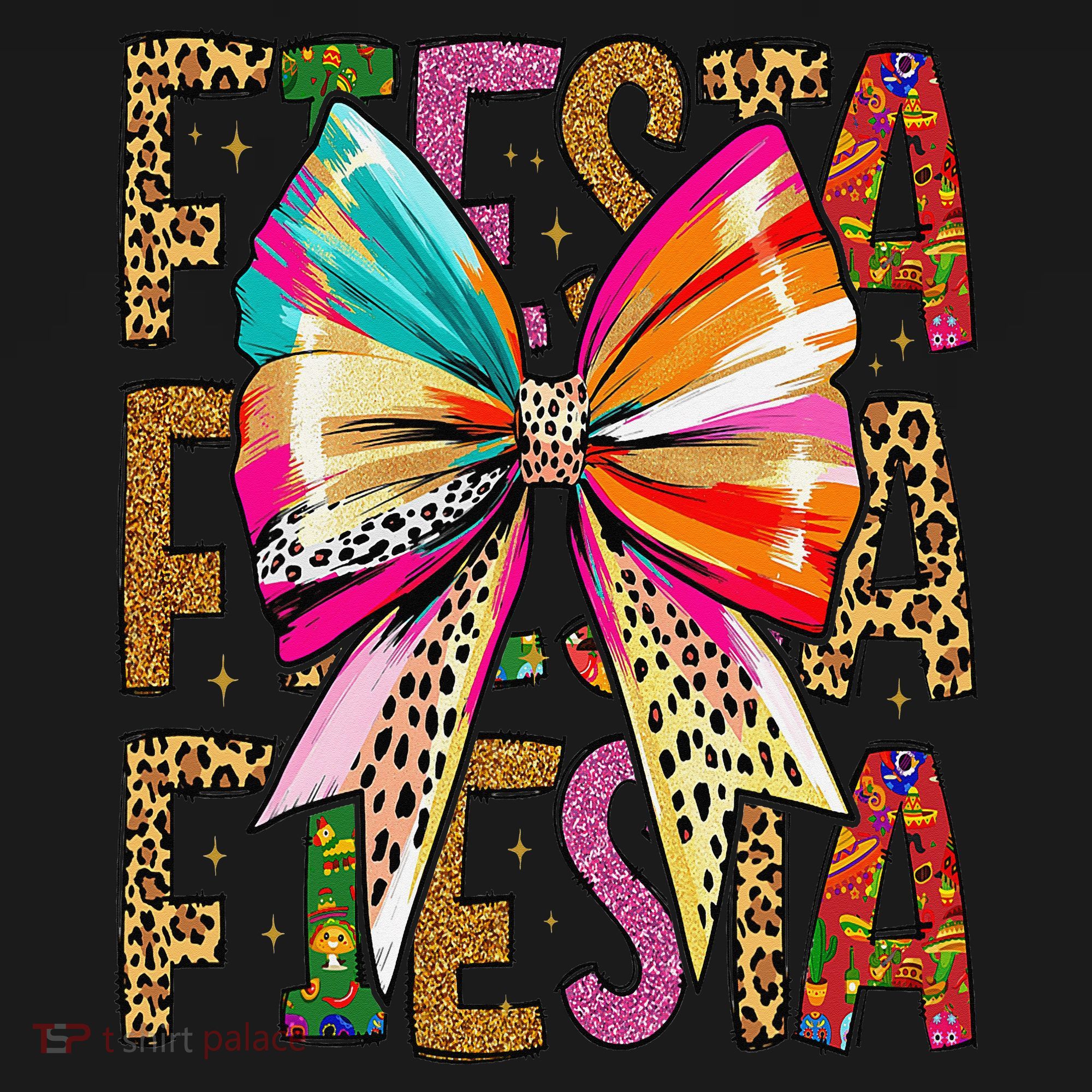 Fiesta Coquette Bow Cinco De Mayo Mexican Fiesta Women Girl Women's Hoodie