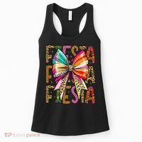 Fiesta Coquette Bow Cinco De Mayo Mexican Fiesta Women Girl Women's Tank Top thumb 0