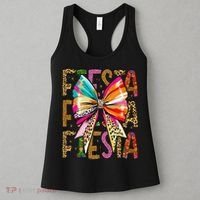 Fiesta Coquette Bow Cinco De Mayo Mexican Fiesta Women Girl Women's Tank Top thumb 3
