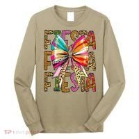 Fiesta Coquette Bow Cinco De Mayo Mexican Fiesta Women Girl Long Sleeve Shirt thumb 0
