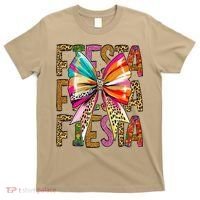 Fiesta Coquette Bow Cinco De Mayo Mexican Fiesta Women Girl T-Shirt thumb 0