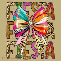 Fiesta Coquette Bow Cinco De Mayo Mexican Fiesta Women Girl Polo thumb 2