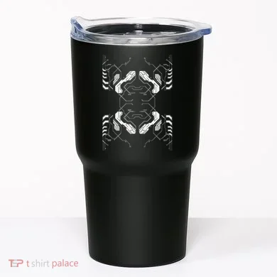Futuristic Circuit Board Pattern Design Tumbler