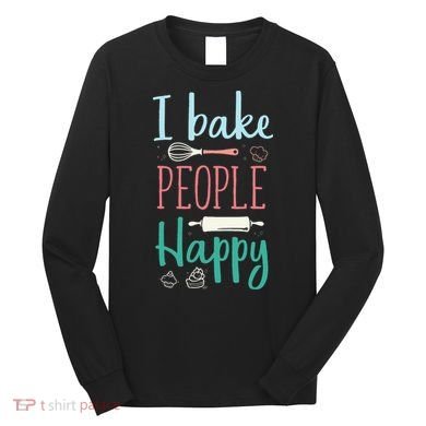 Funny Cookie Baking Love Baker Lover Best Baking Long Sleeve Shirt