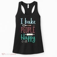 Funny Cookie Baking Love Baker Lover Best Baking Women's Tank Top thumb 0