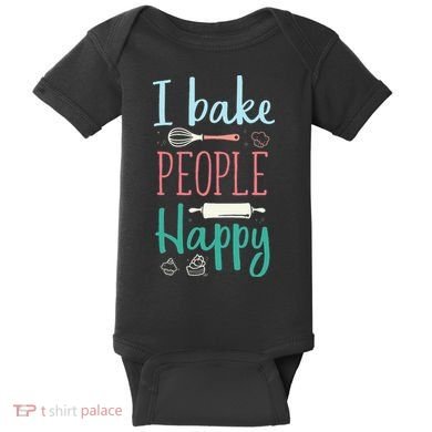 Funny Cookie Baking Love Baker Lover Best Baking Baby Bodysuit