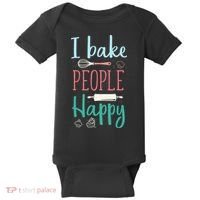 Funny Cookie Baking Love Baker Lover Best Baking Baby Bodysuit thumb 0