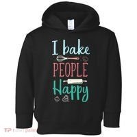 Funny Cookie Baking Love Baker Lover Best Baking Toddler Hoodie thumb 0