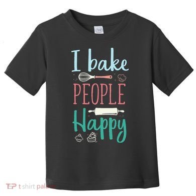 Funny Cookie Baking Love Baker Lover Best Baking Toddler T-Shirt