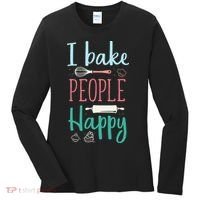 Funny Cookie Baking Love Baker Lover Best Baking Women's Long Sleeve Shirt thumb 0