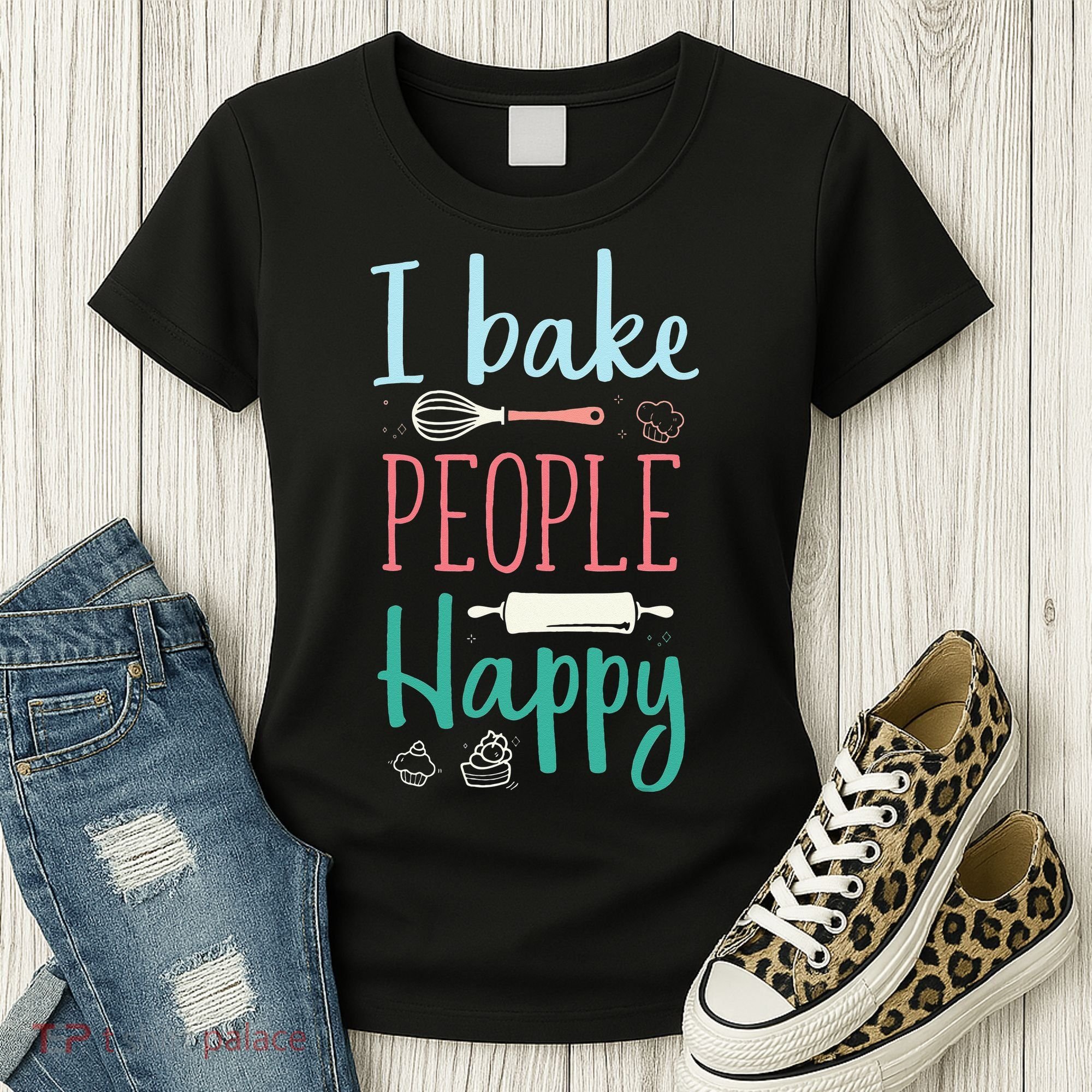 Funny Cookie Baking Love Baker Lover Best Baking Women's T-Shirt