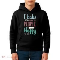 Funny Cookie Baking Love Baker Lover Best Baking Kids Hoodie thumb 4