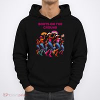 Funny Cowgirl Boots Bling Cute Love Country Life Hoodie thumb 0