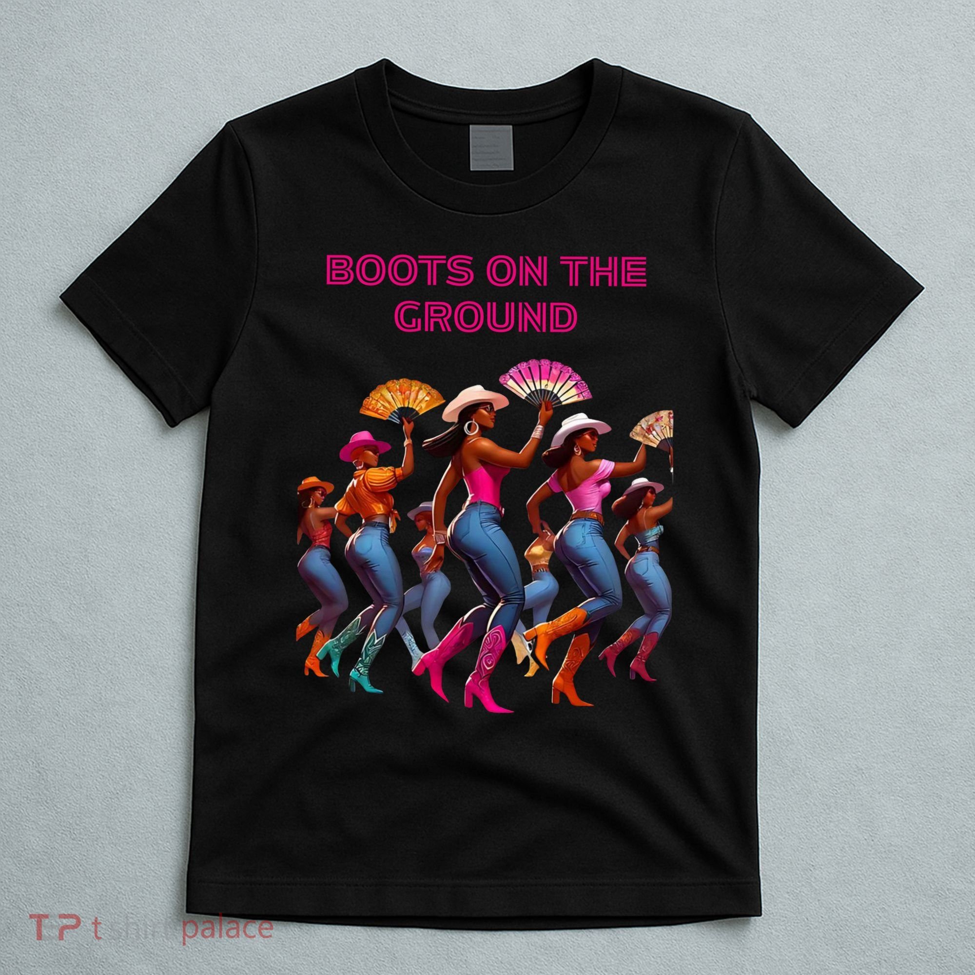 Funny Cowgirl Boots Bling Cute Love Country Life T-Shirt