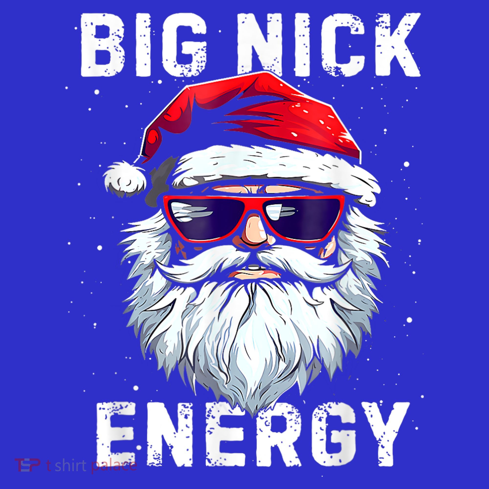Funny Christmas Big Nick Energy Santa Naughty Adult Humor Polo