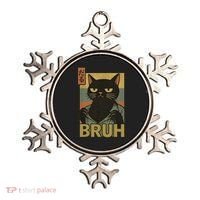 Funny Cat Bruh Meme Japanese Anime  Ornament thumb 0