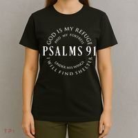 Funny Christian Blessed Religious Hymn Christ T-Shirt thumb 4
