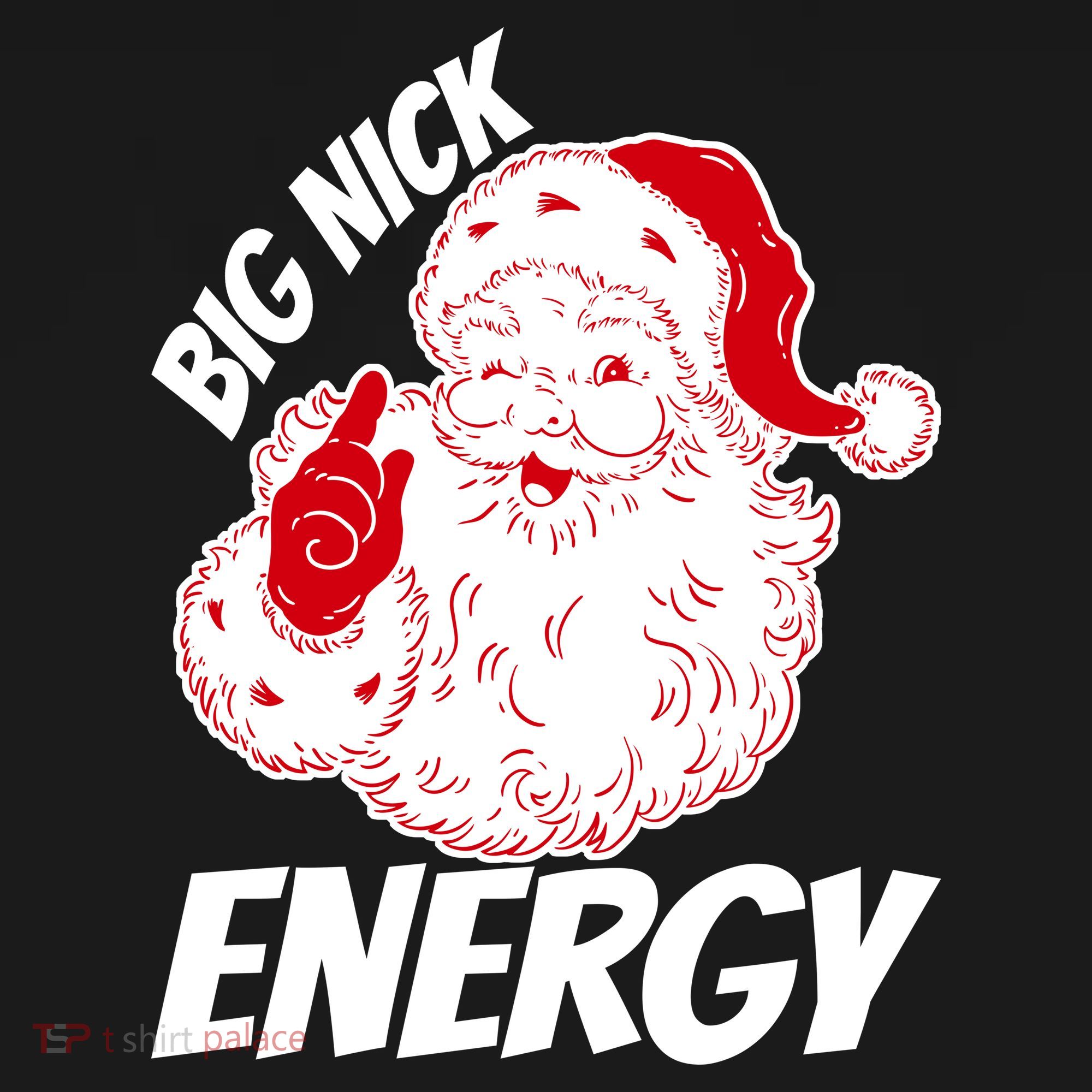 Funny Christmas Big Nick Energy Sweatshirt Santa Claus  Women's Hoodie