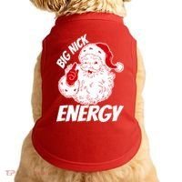 Funny Christmas Big Nick Energy Sweatshirt Santa Claus  Doggie Tank thumb 0