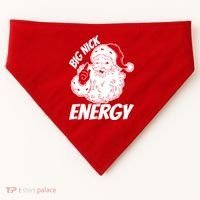 Funny Christmas Big Nick Energy Sweatshirt Santa Claus  USA-Made Doggie Bandana thumb 0