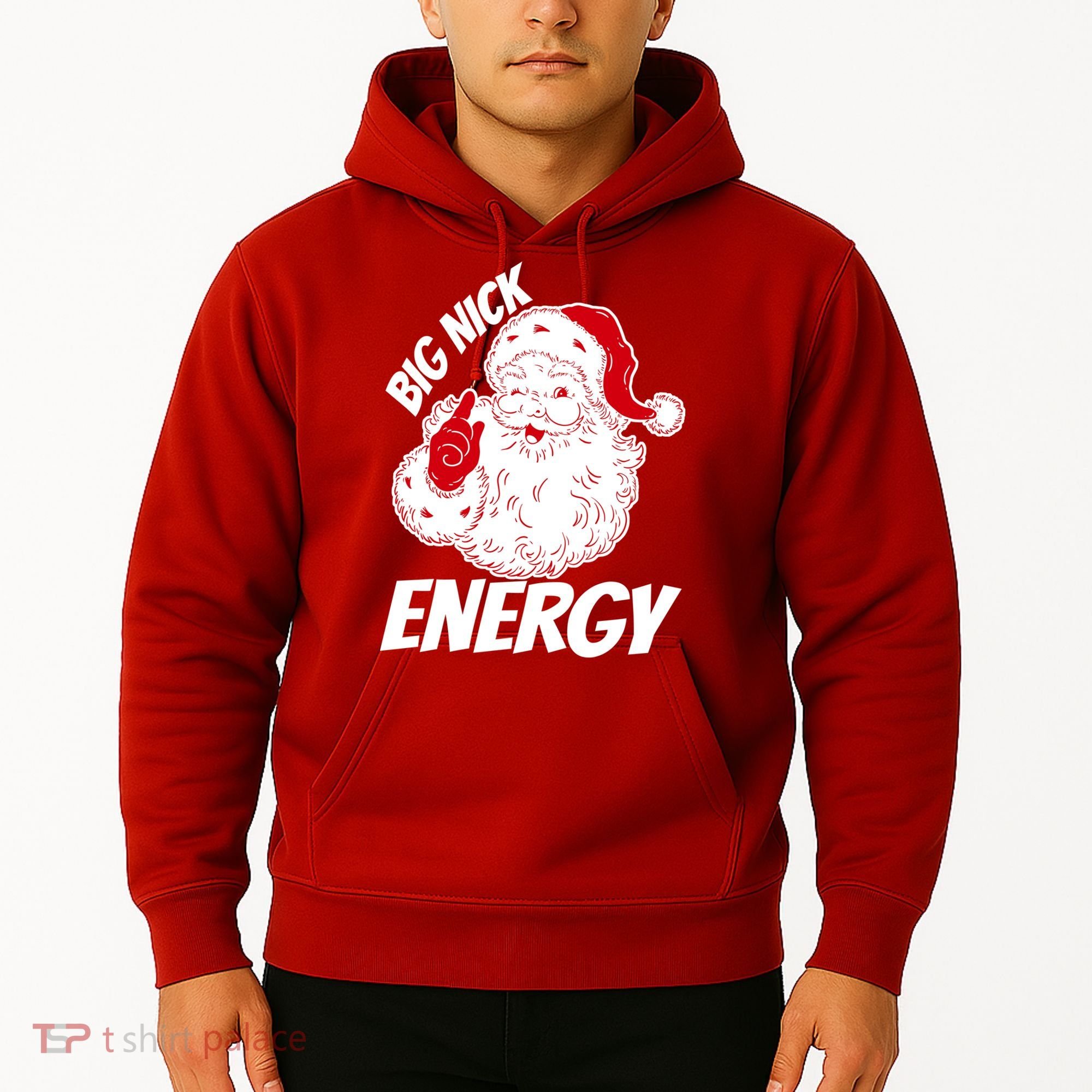 Funny Christmas Big Nick Energy Sweatshirt Santa Claus  Hoodie
