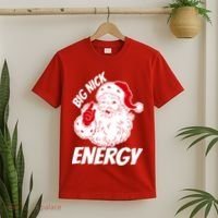 Funny Christmas Big Nick Energy Sweatshirt Santa Claus  T-Shirt thumb 2