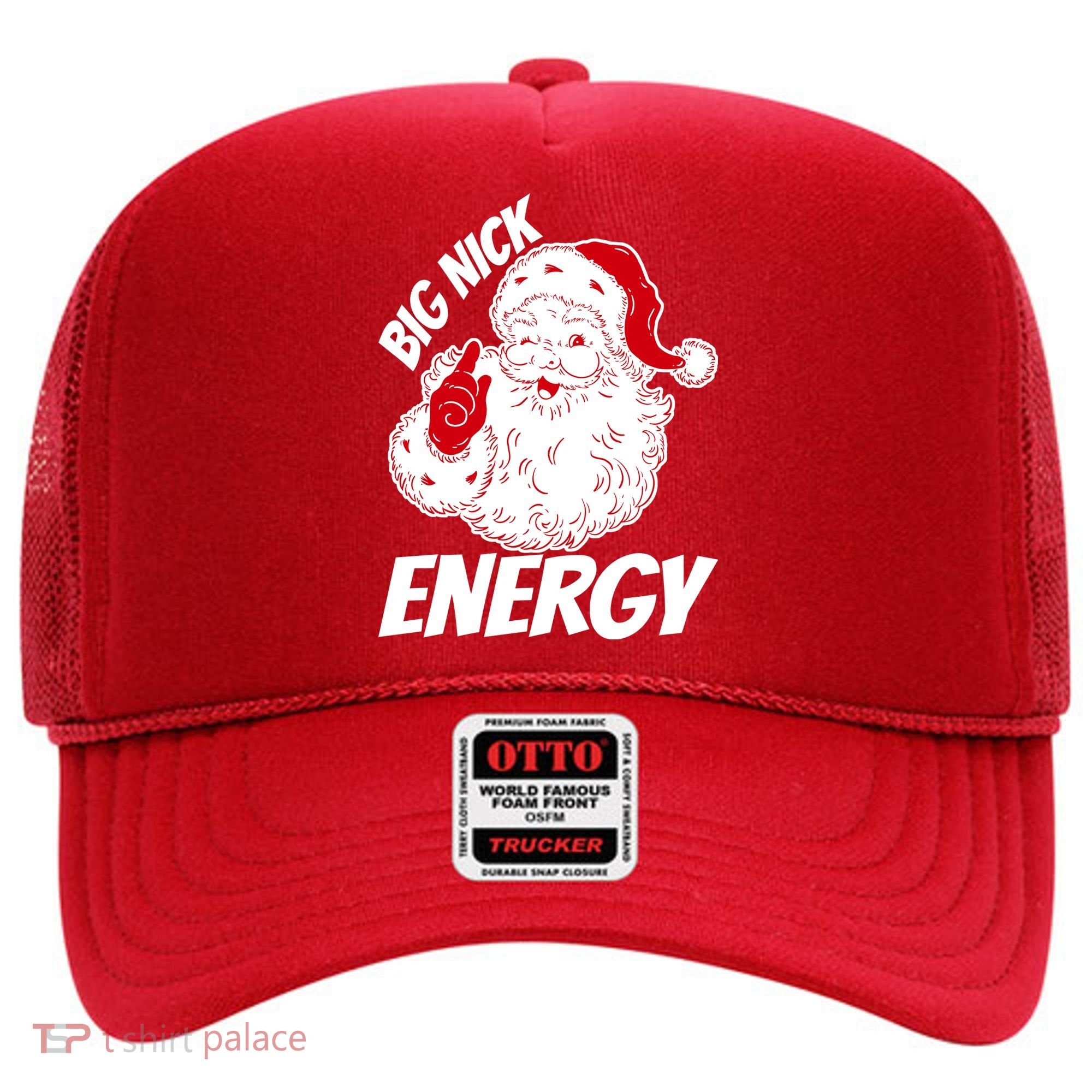 Funny Christmas Big Nick Energy Sweatshirt Santa Claus  Hat