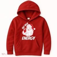 Funny Christmas Big Nick Energy Sweatshirt Santa Claus  Kids Hoodie thumb 0