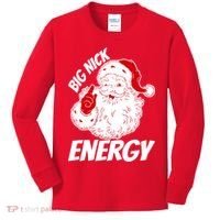 Funny Christmas Big Nick Energy Sweatshirt Santa Claus  Kids Long Sleeve Shirt thumb 0
