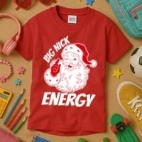 Funny Christmas Big Nick Energy Sweatshirt Santa Claus  Kids T-Shirt thumb 3