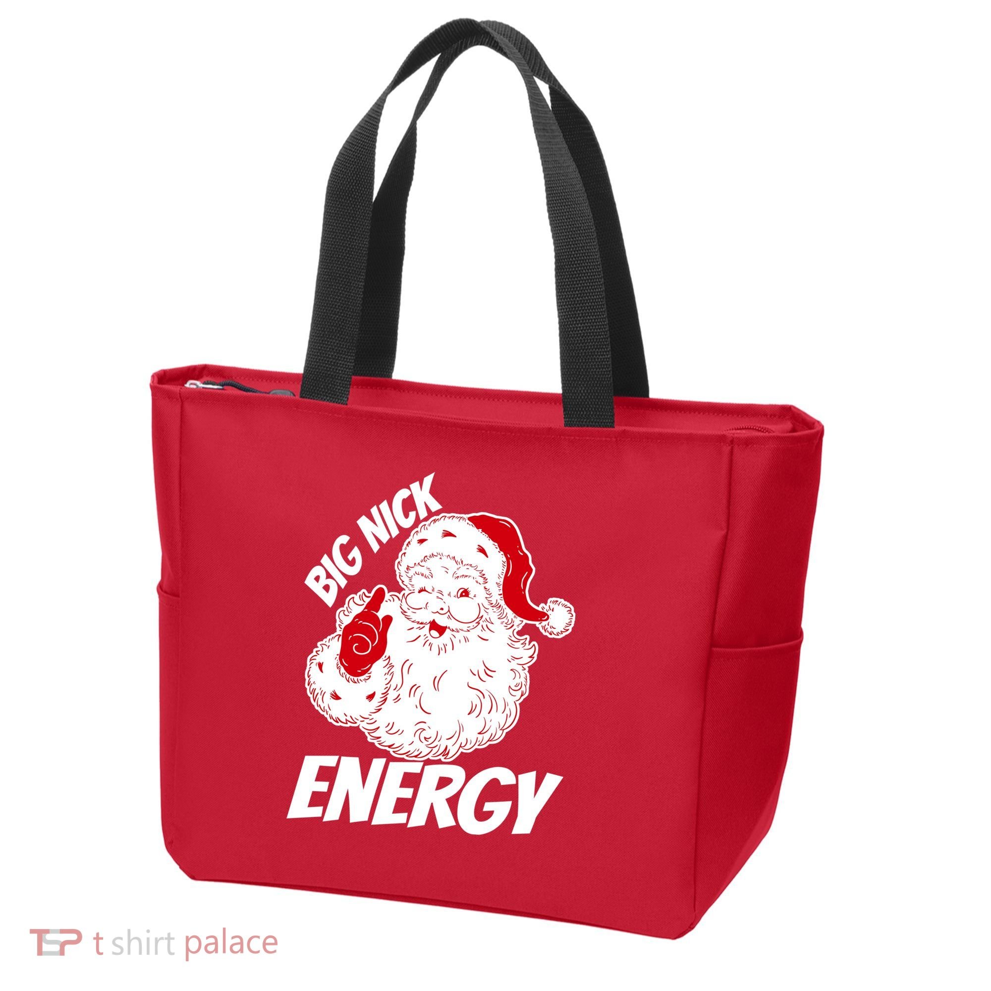 Funny Christmas Big Nick Energy Sweatshirt Santa Claus  Tote Bag