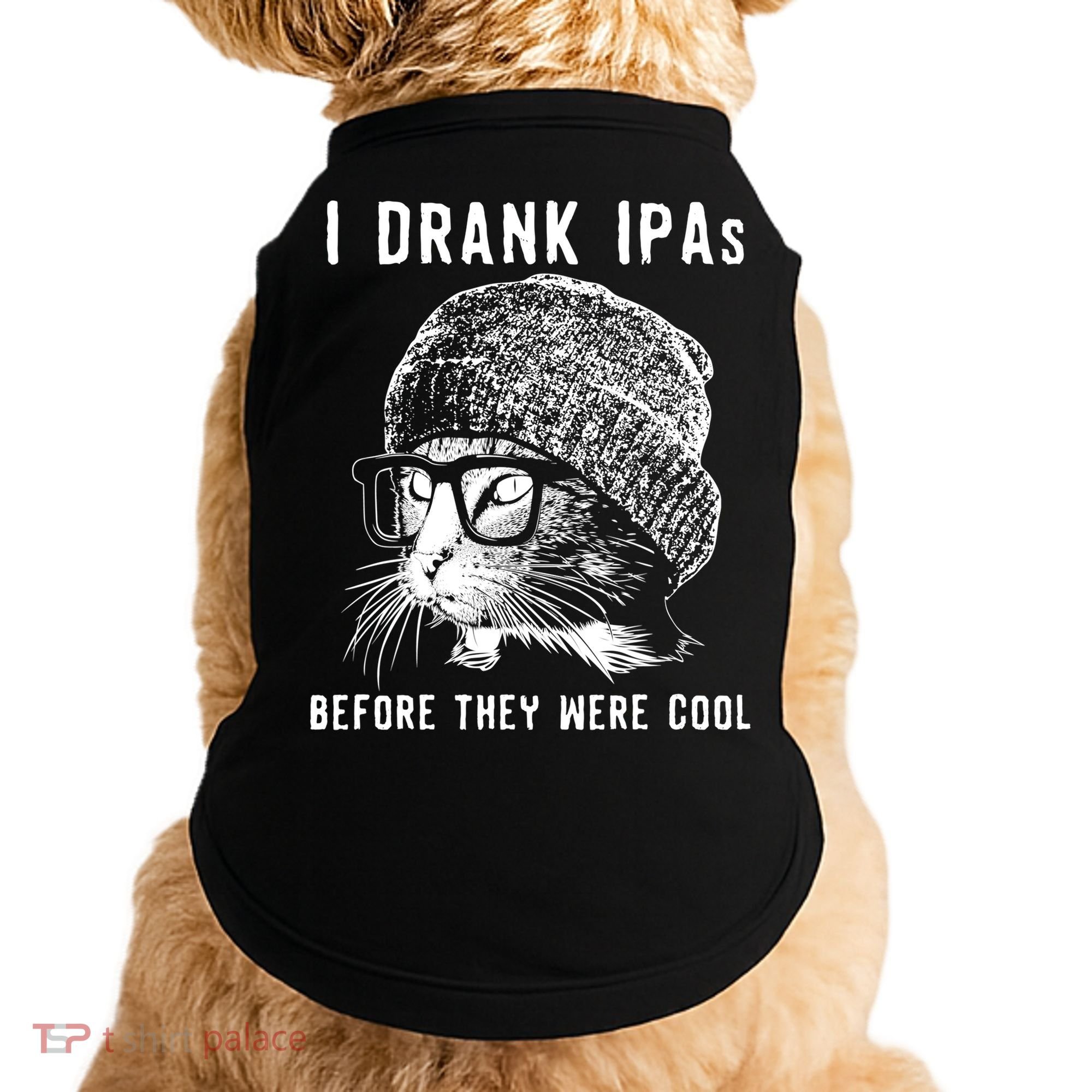Funny Cat Beer IPA S For Women Funny Cat Lover Gift Doggie Tank