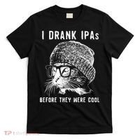 Funny Cat Beer IPA S For Women Funny Cat Lover Gift T-Shirt thumb 0