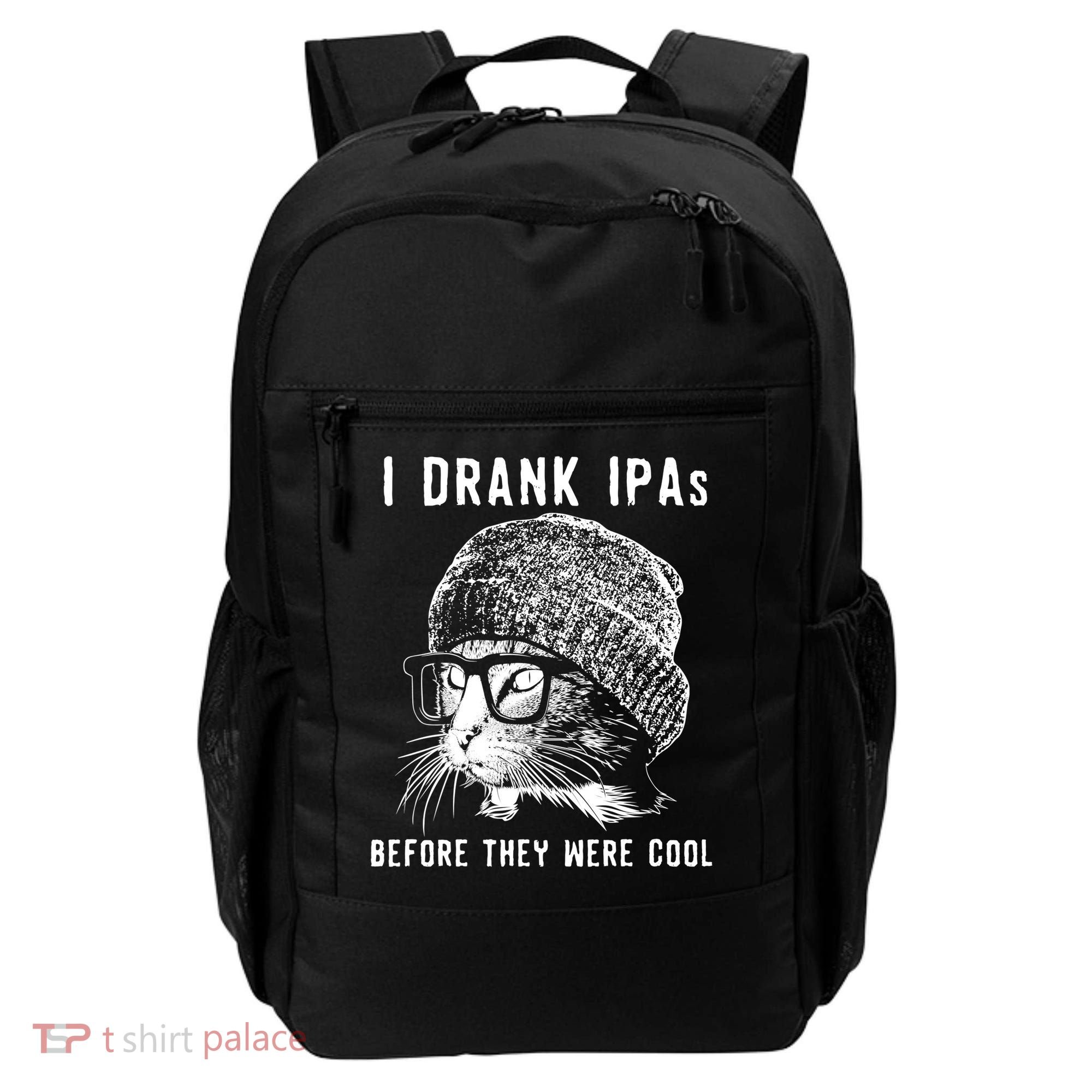 Funny Cat Beer IPA S For Women Funny Cat Lover Gift Backpack