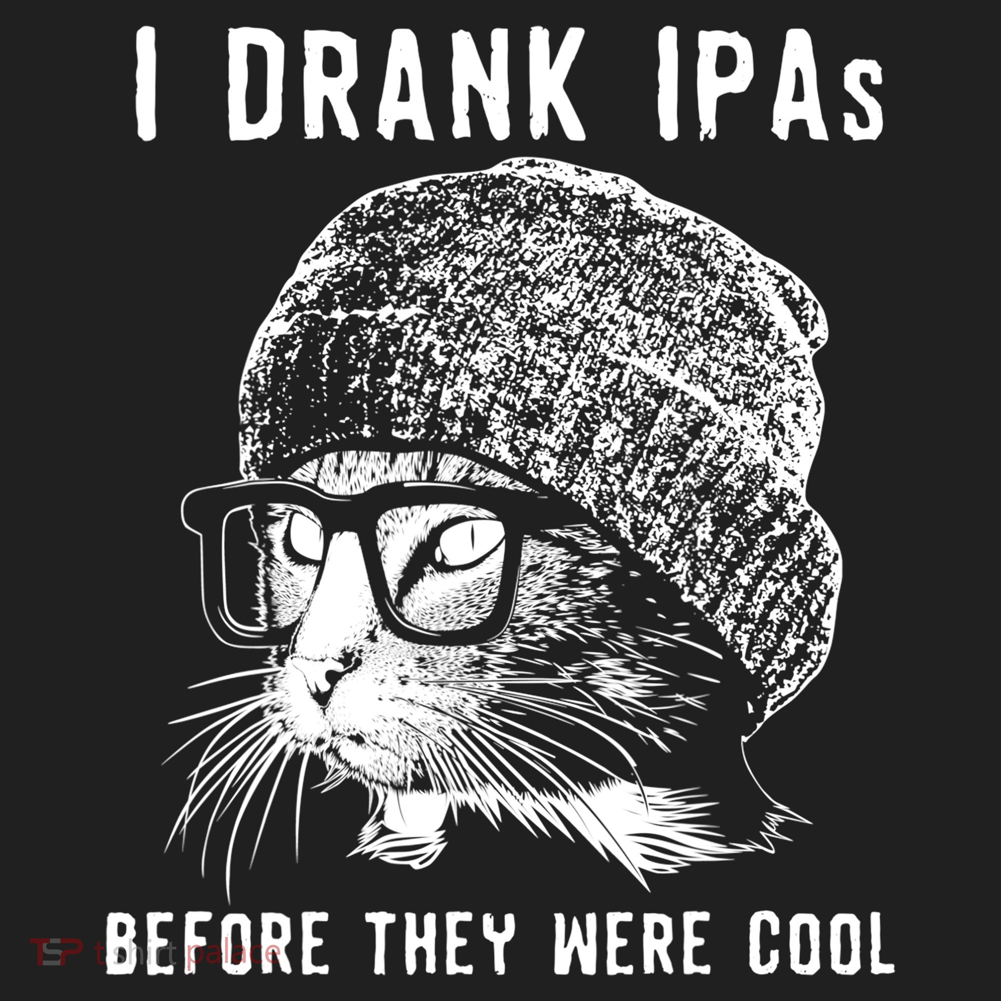 Funny Cat Beer IPA S For Women Funny Cat Lover Gift Beanie