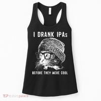Funny Cat Beer IPA S For Women Funny Cat Lover Gift Women's Tank Top thumb 0