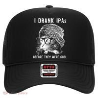 Funny Cat Beer IPA S For Women Funny Cat Lover Gift Hat thumb 0