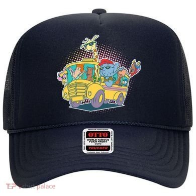 Funny Cool Back to School Animals School Bus Hat