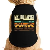 Funny Cycling Bicycle Doggie Tank thumb 0